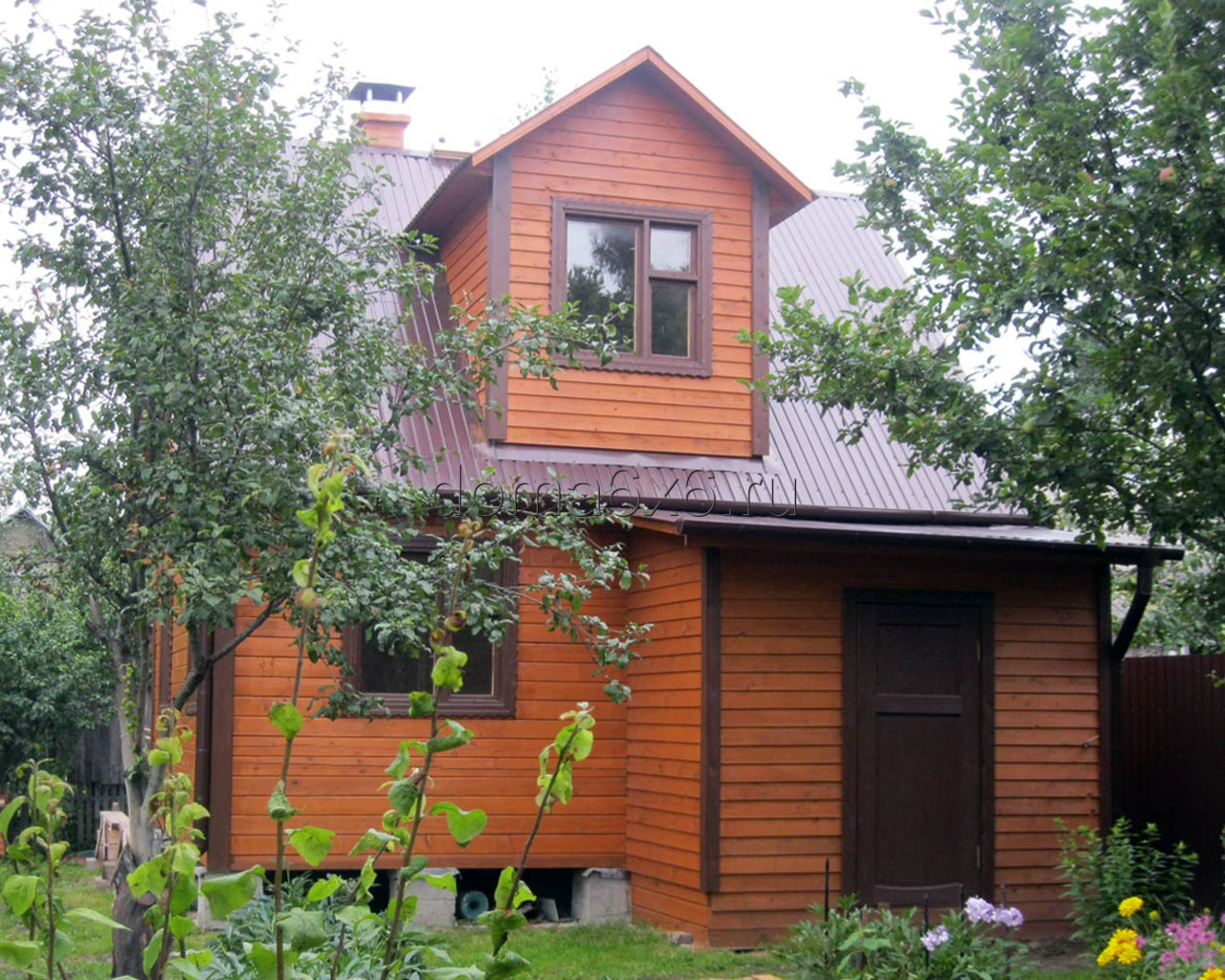 Дом из бруса 6х6 в Московской области - 1