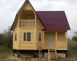 Дом из бруса в Орловской области